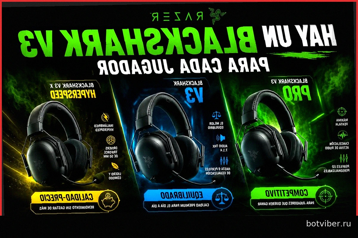 Razer BlackShark V3: Выберите идеальную игровую гарнитуру для вашего стиля игры