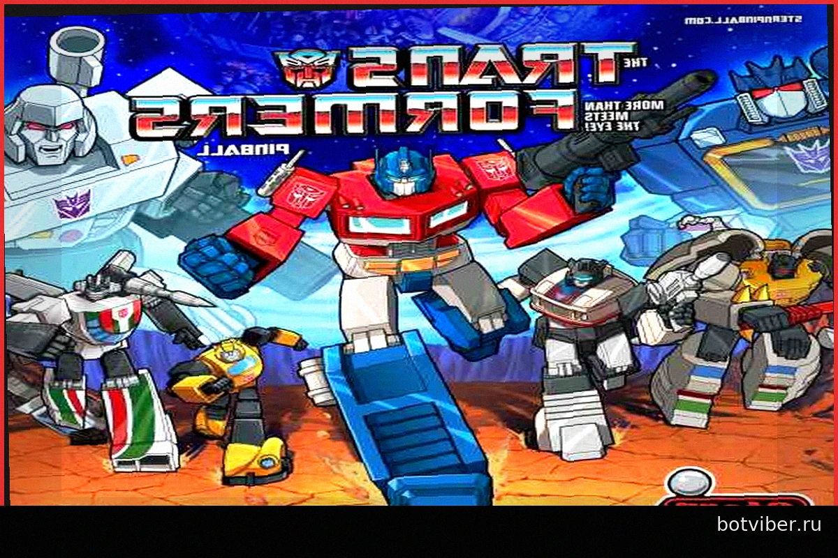 Stern Pinball представляет новый автомат пинбол «Трансформеры: Более, чем кажется глазу»
