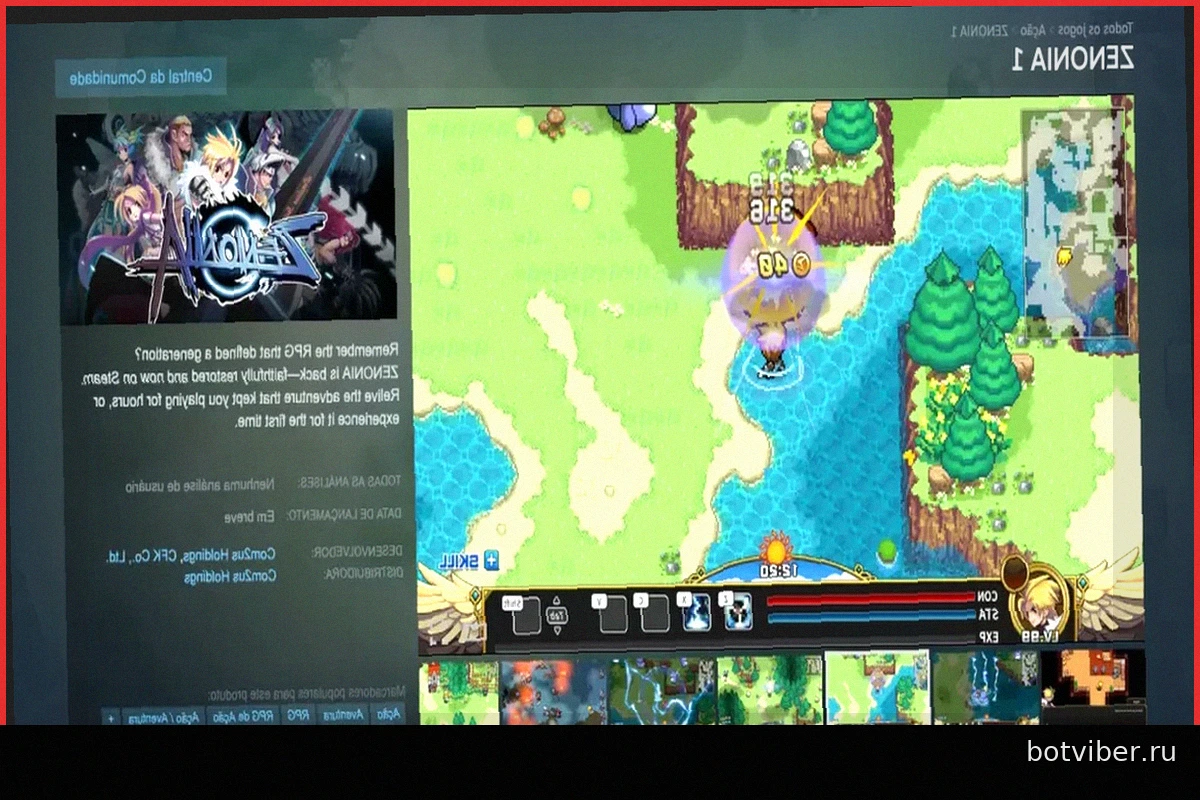 Zenonia 1 выйдет на ПК в Steam